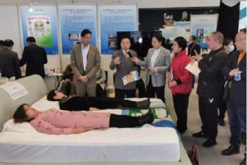 金字塔“动感床芯”专利产品亮相（上海）国际发明创新展览会